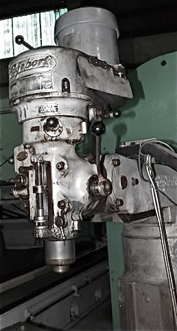 X=24" - Y=12" - Z=16" BRIDGEPORT ... VERTICAL MILL (8 Speed)